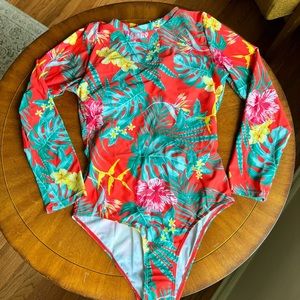 One-Piece, Rash Guard Bathing Suit